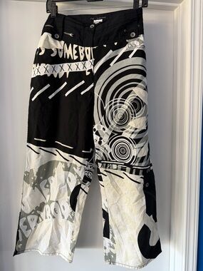 Artsy-Alain Weiz cropped pants